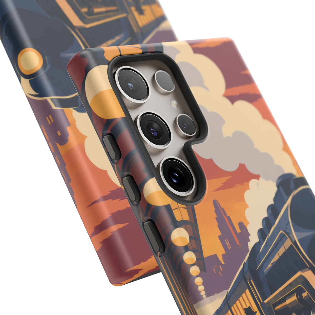 Travel by Train — Night Departure Samsung Galaxy Tough Case | train travel