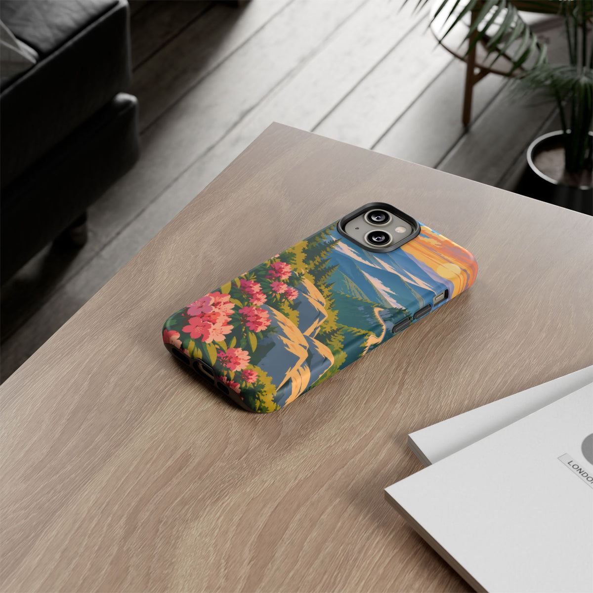 Blue Ridge Parkway — Ridgeway Bloom iPhone Tough Case