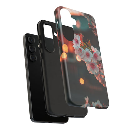 Kyoto Blossom Lanterns Samsung Galaxy Tough Phone Case