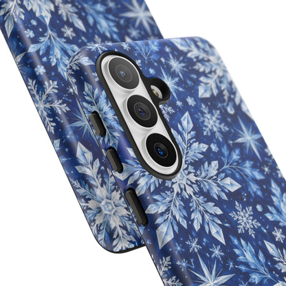 Frosted Midnight Samsung Galaxy Tough Case | snowflake