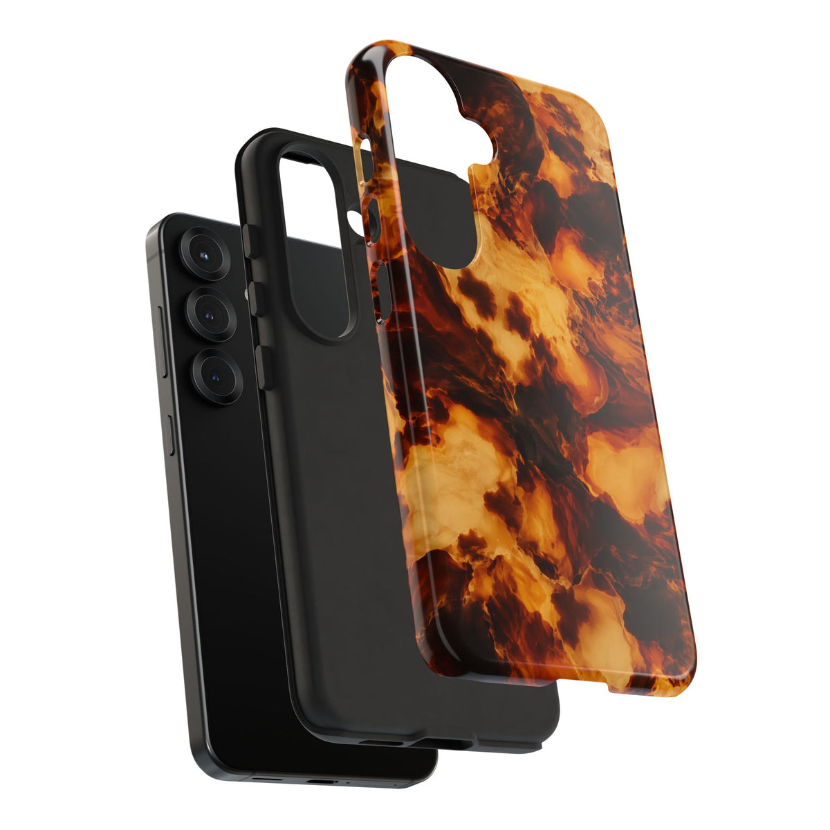 Amber Marble Samsung Galaxy Tough Case | Amber Mosaic