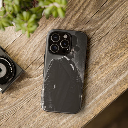 Abe after Midnight iPhone Tough Case | noir lincoln