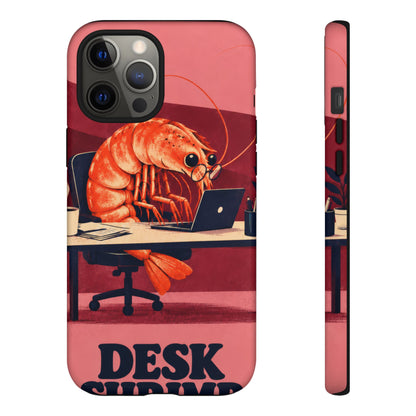 Desk Shrimp iPhone Tough Case