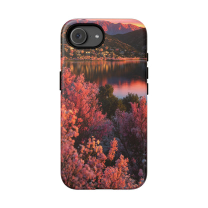 Alpine Bloom Lake iPhone Tough Phone Case