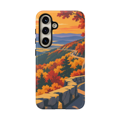 Skyline Drive — Overlook Gold Samsung Galaxy Tough Case