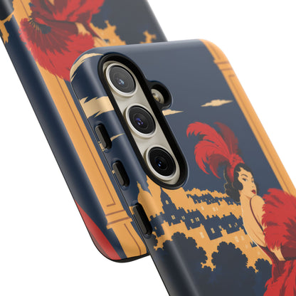 Moulin Rouge Dancer — Velvet Encore Samsung Galaxy Tough Case | cabaret dancer