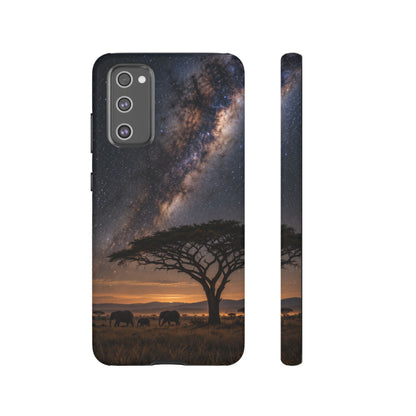 Milky Way over the Plains Samsung Galaxy Tough Case