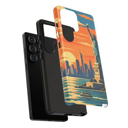 New York City — Harbor Liberty Samsung Galaxy Tough Case