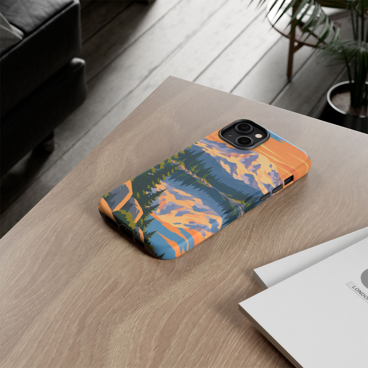 Mount Rainier — Mirror Dawn iPhone Tough Case