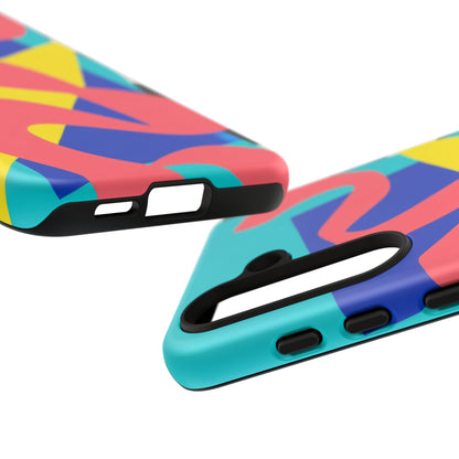 Cut Loose Samsung Galaxy Tough Case | Retro Abstract Art