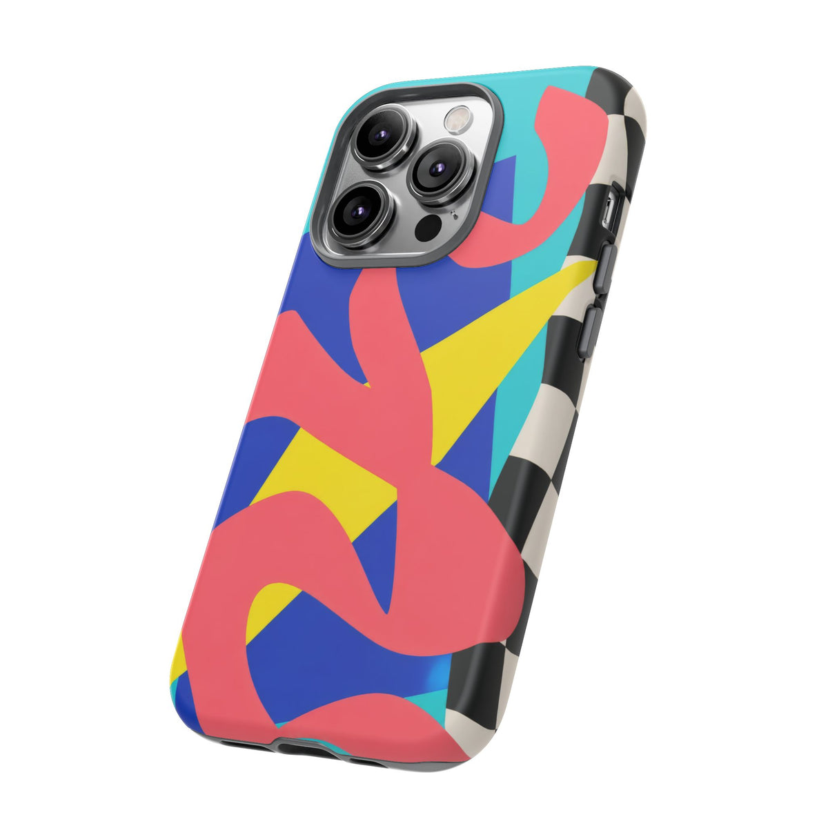 Cut Loose iPhone Tough Case | Retro Abstract Art
