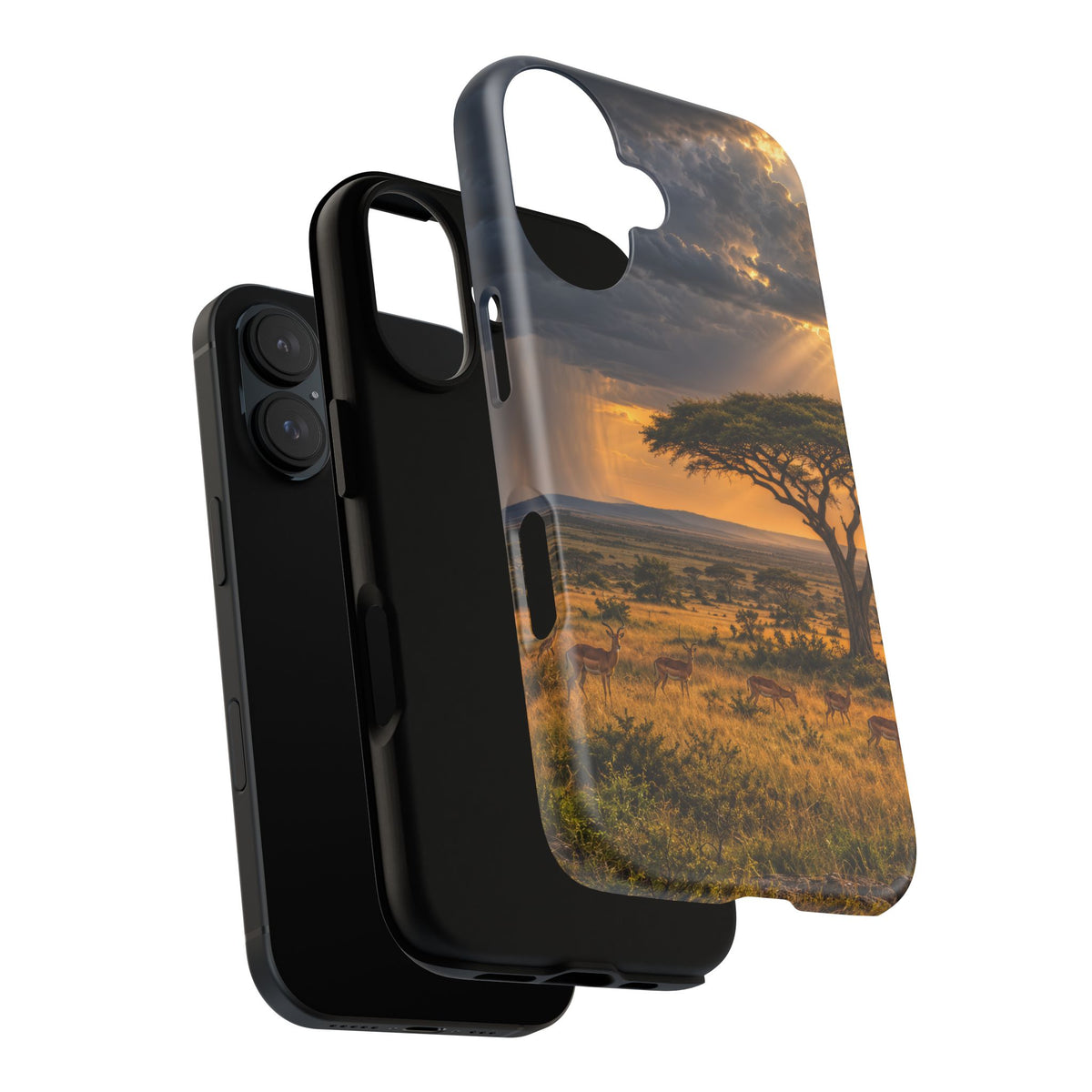 Stormlight on the Mara iPhone Tough Case | african storm