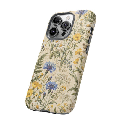 Meadow Archive iPhone Tough Case | wildflowers