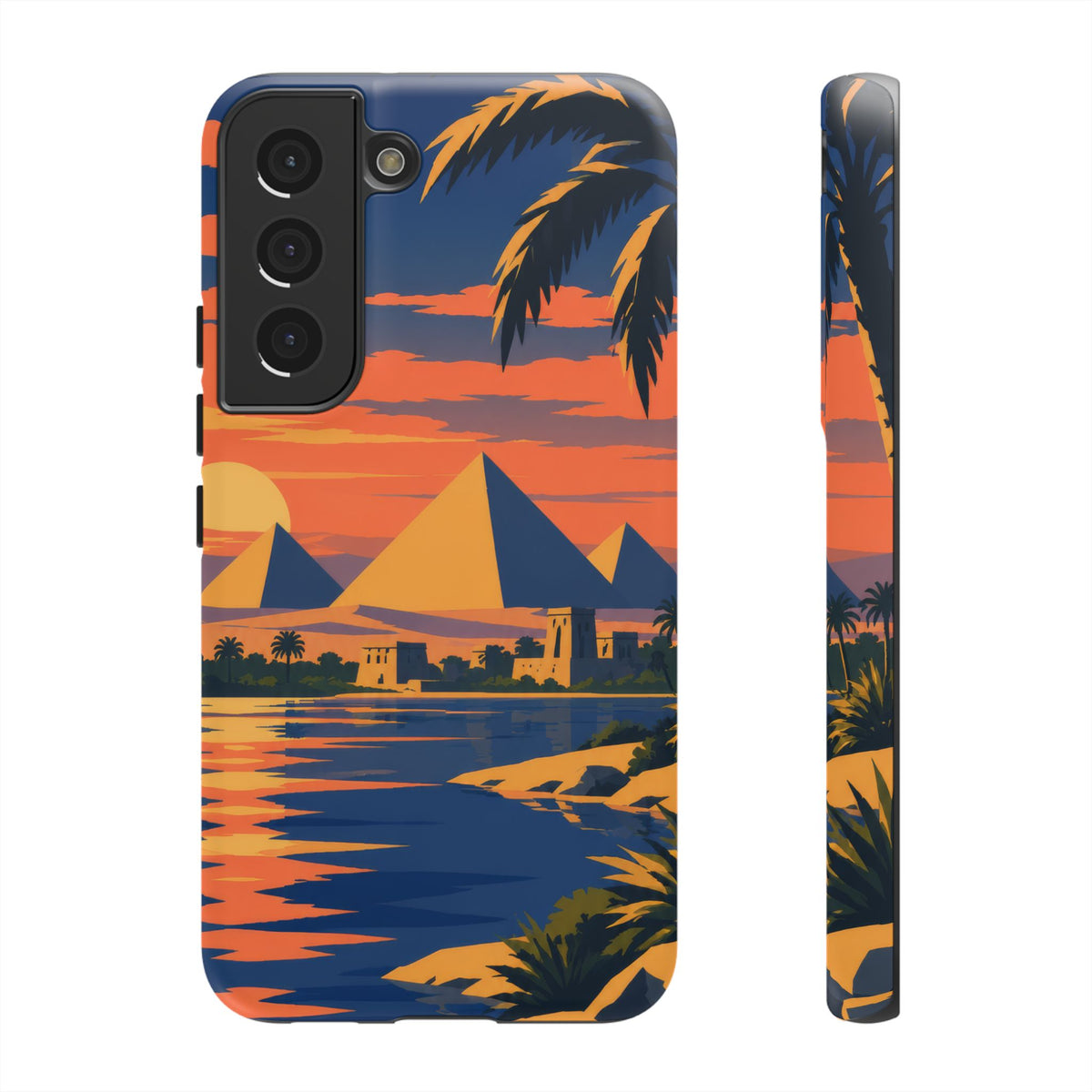 The Pyramids — Nile Dusk Samsung Galaxy Tough Case