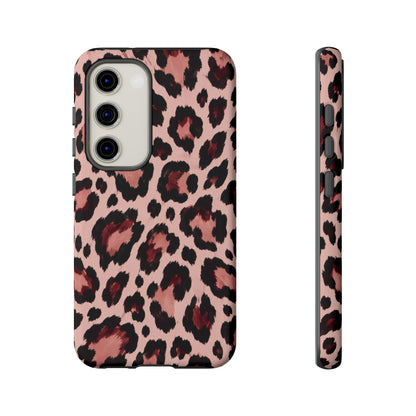Wild Burgundy Samsung Galaxy Tough Case | leopard print