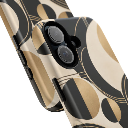 Pearl Orbit iPhone Tough Case | art deco