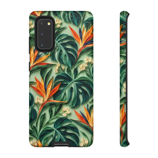 Mango Monstera Samsung Galaxy Tough Case