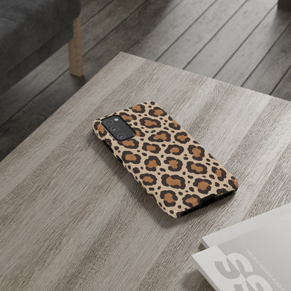 Leopard Print Samsung Galaxy Tough Case | Cocoa Wildcat