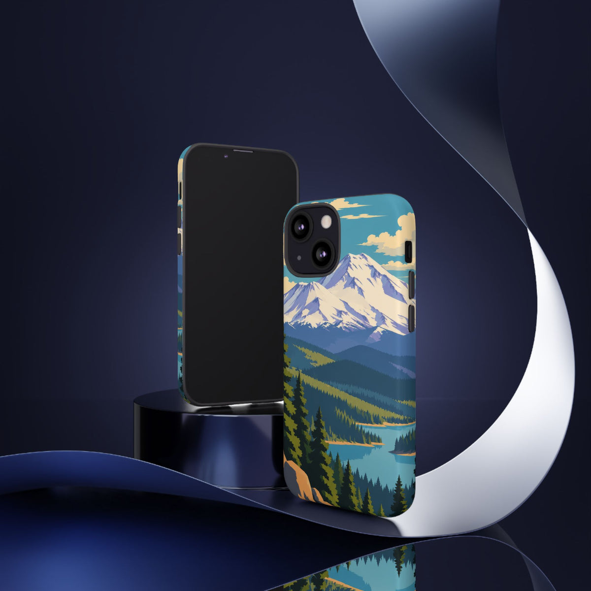 Mount Shasta — Snowlight iPhone Tough Case