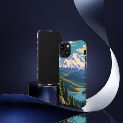 Mount Shasta — Snowlight iPhone Tough Case