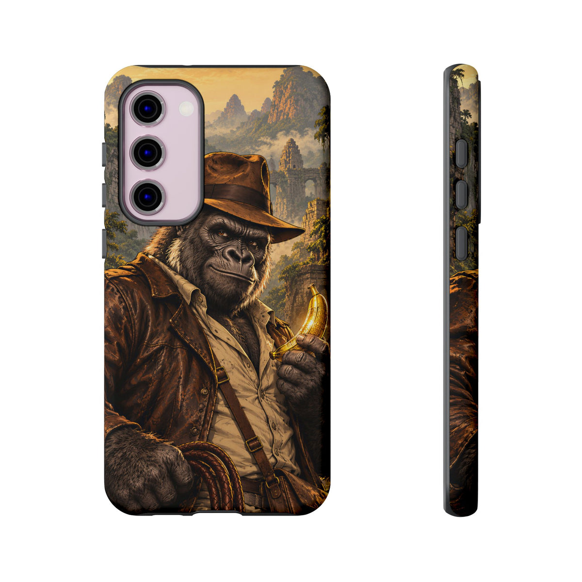 Adventure Gorilla Samsung Galaxy Tough Case | Temple of Bananas