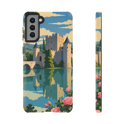 English Castle — Moat and Roses Samsung Galaxy Tough Case