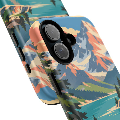 Switzerland — Alpine Lake iPhone Tough Case