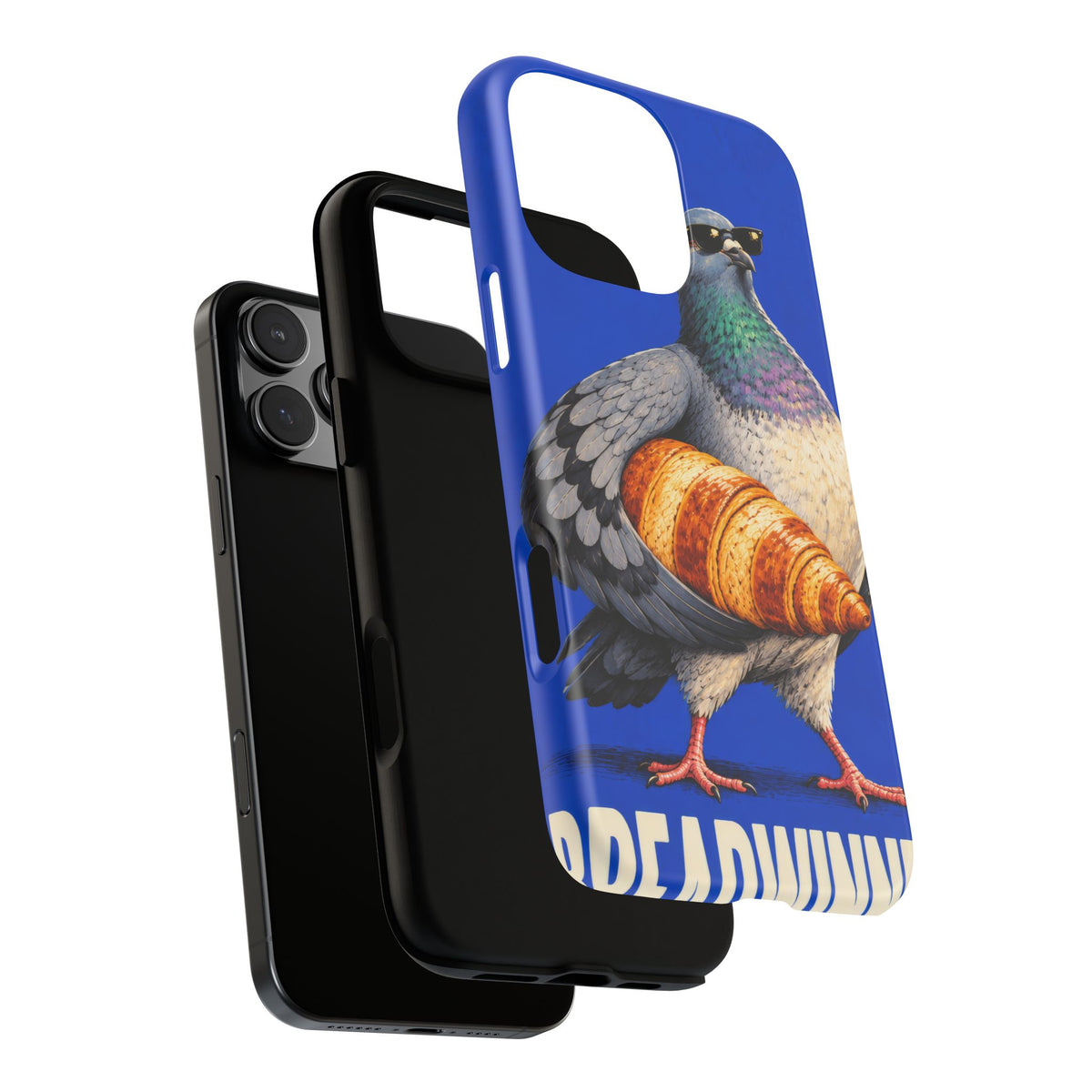 Breadwinner iPhone Tough Case | funny pigeon