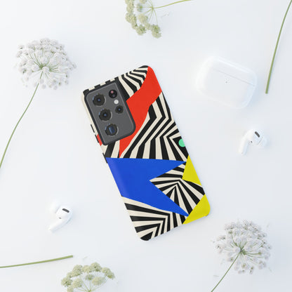 Broken Signal Samsung Galaxy Tough Case | Optical Stripe Art