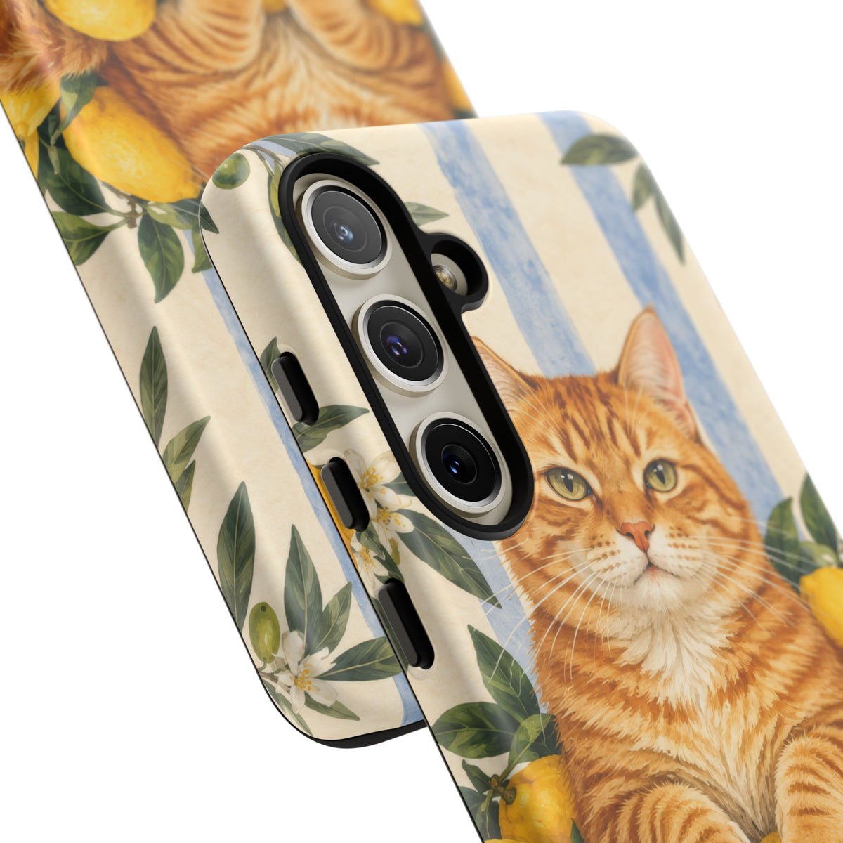 Citrus Inspector Samsung Galaxy Tough Case | ginger cat