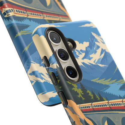 Travel by Train — Alpine Express Samsung Galaxy Tough Case | train travel