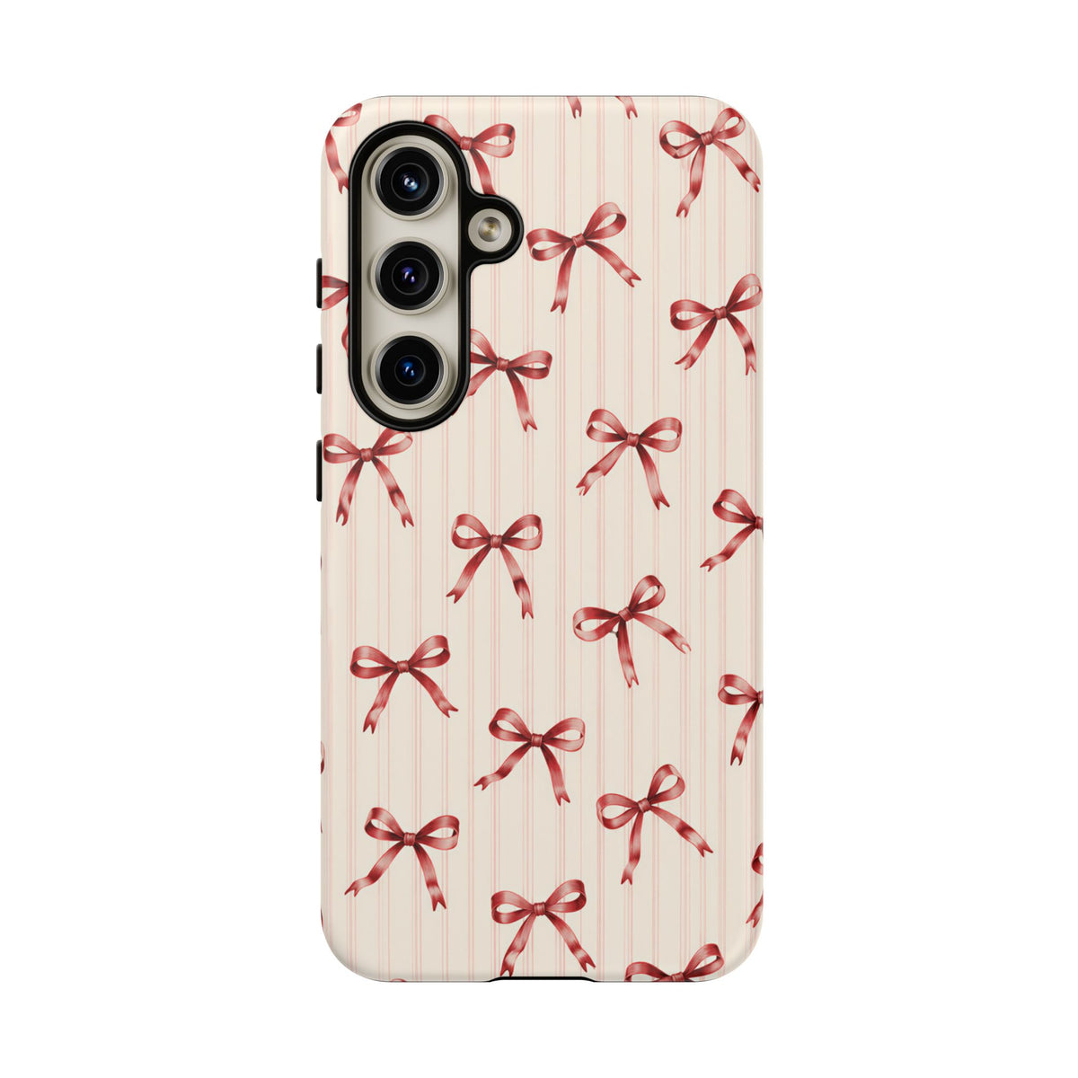 Red Bow Samsung Galaxy Tough Case | Ribbon Waltz