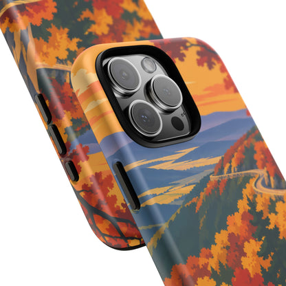 Skyline Drive — Overlook Gold iPhone Tough Case