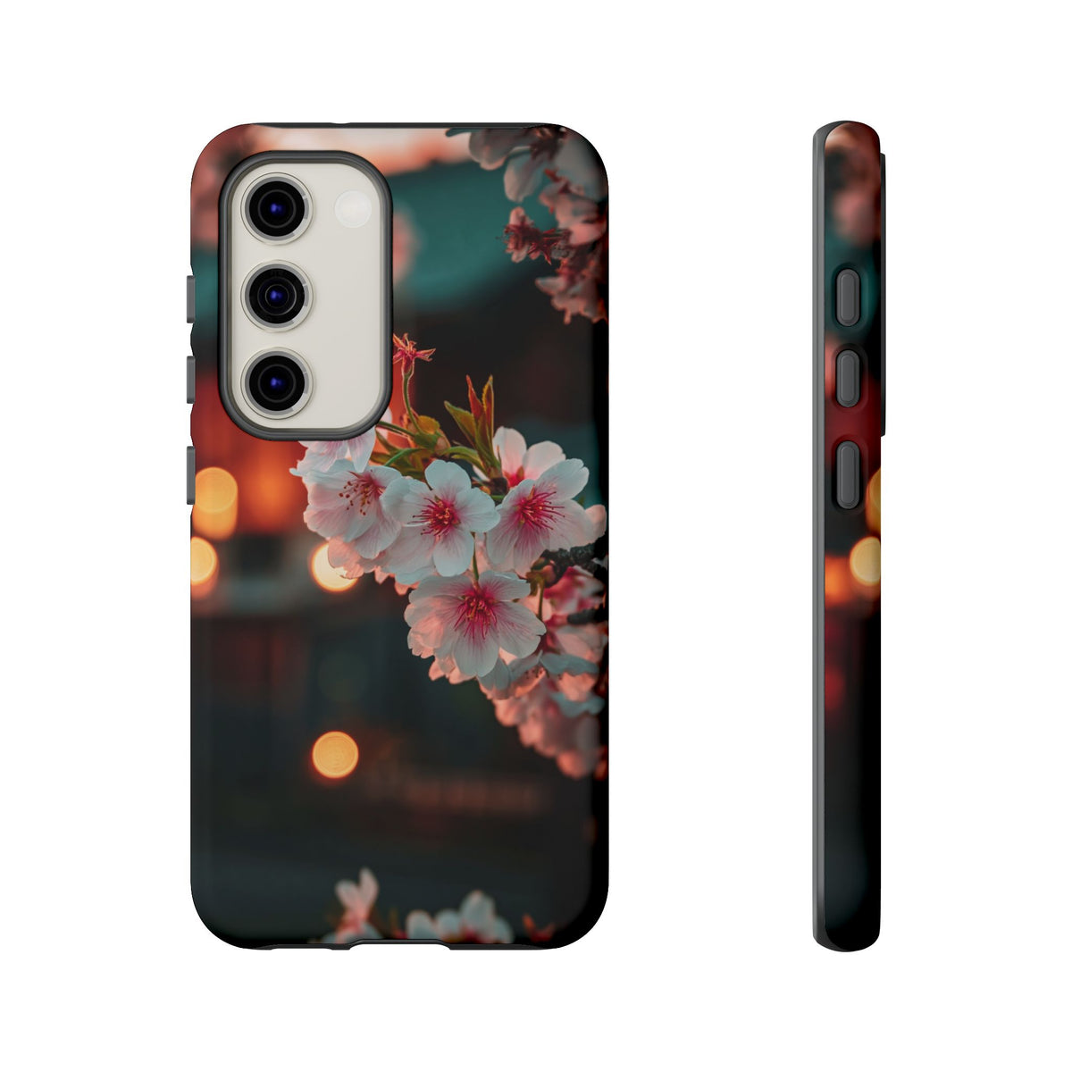 Kyoto Blossom Lanterns Samsung Galaxy Tough Phone Case