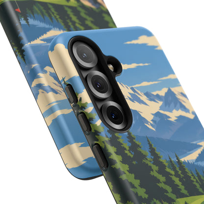 Mountain Golf — Alpine Fairway Samsung Galaxy Tough Case