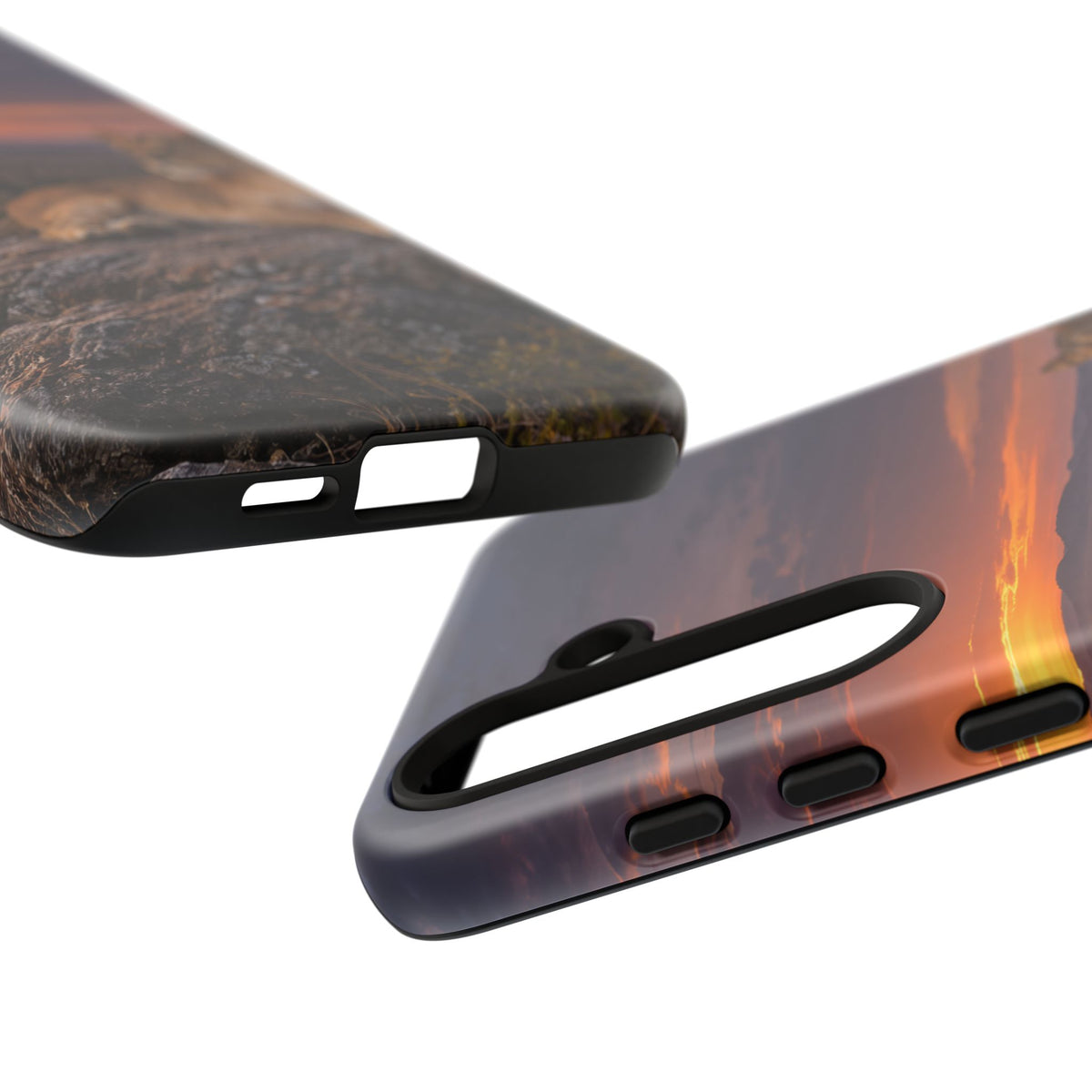 Lioness in the Blue Hour Samsung Galaxy Tough Case