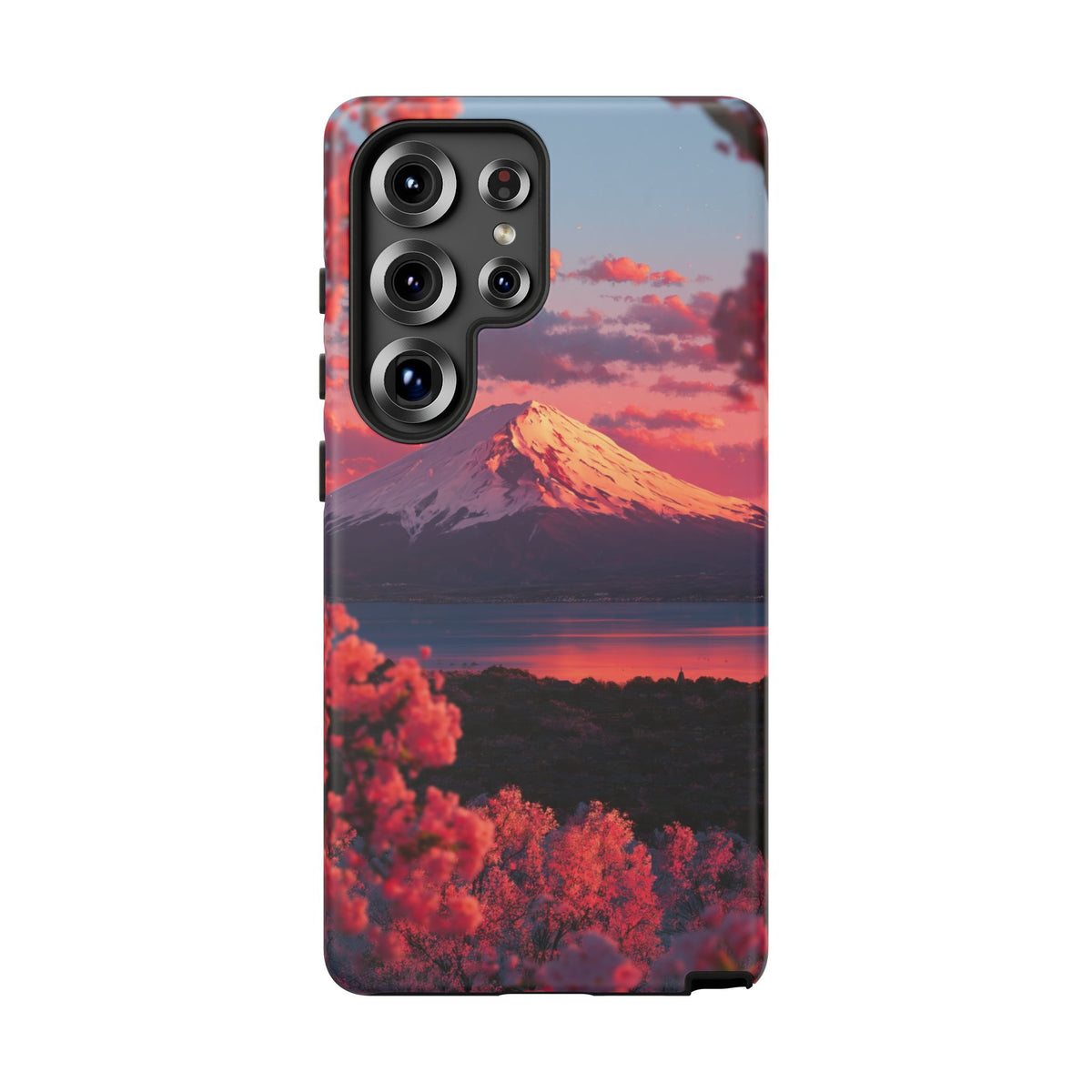 Fuji Rose Horizon Samsung Galaxy Tough Phone Case