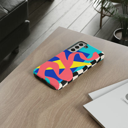 Cut Loose Samsung Galaxy Tough Case | Retro Abstract Art