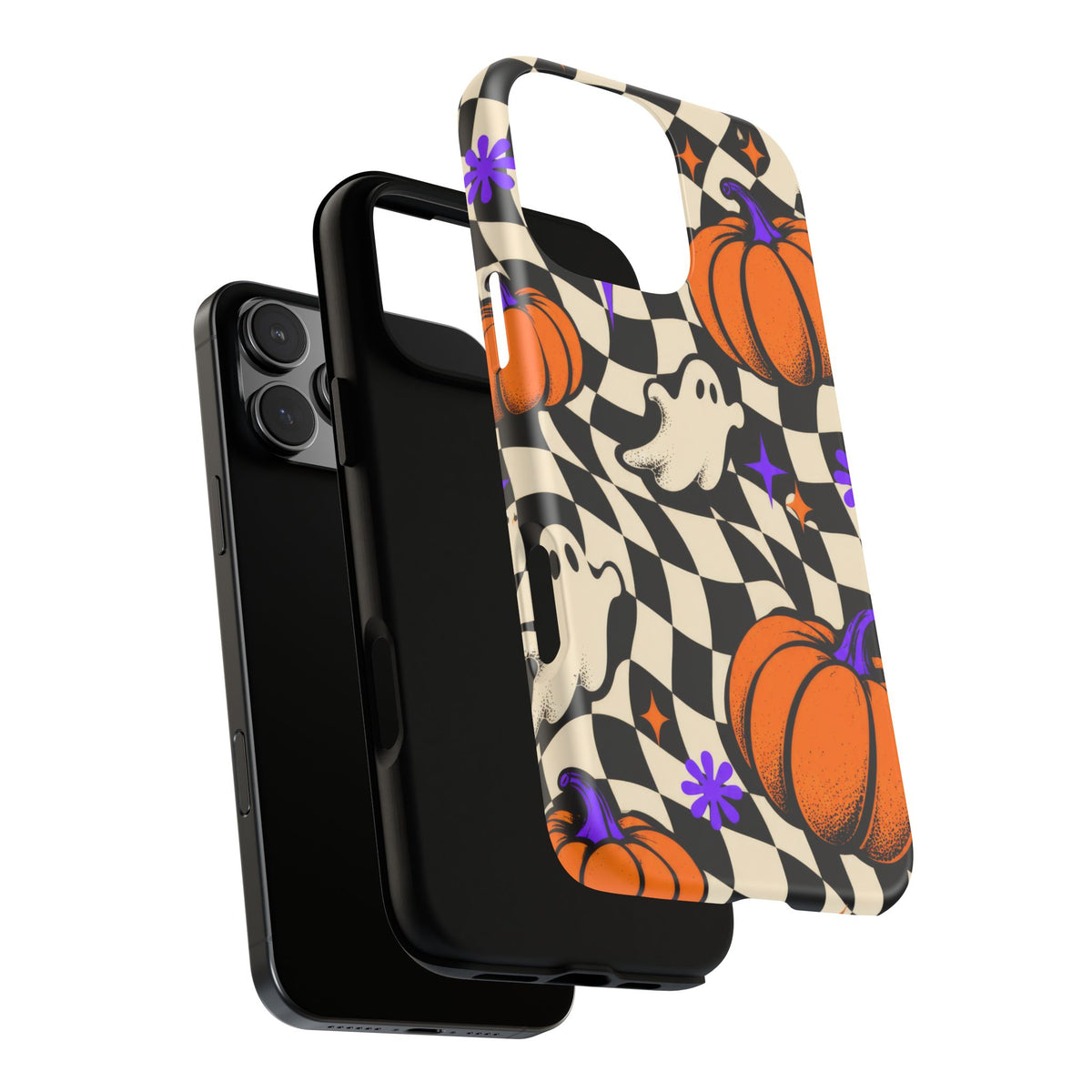 Spectral Groove iPhone Tough Case | retro halloween