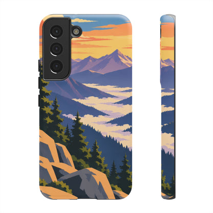 Misty Mountains — Amethyst Pass Samsung Galaxy Tough Case