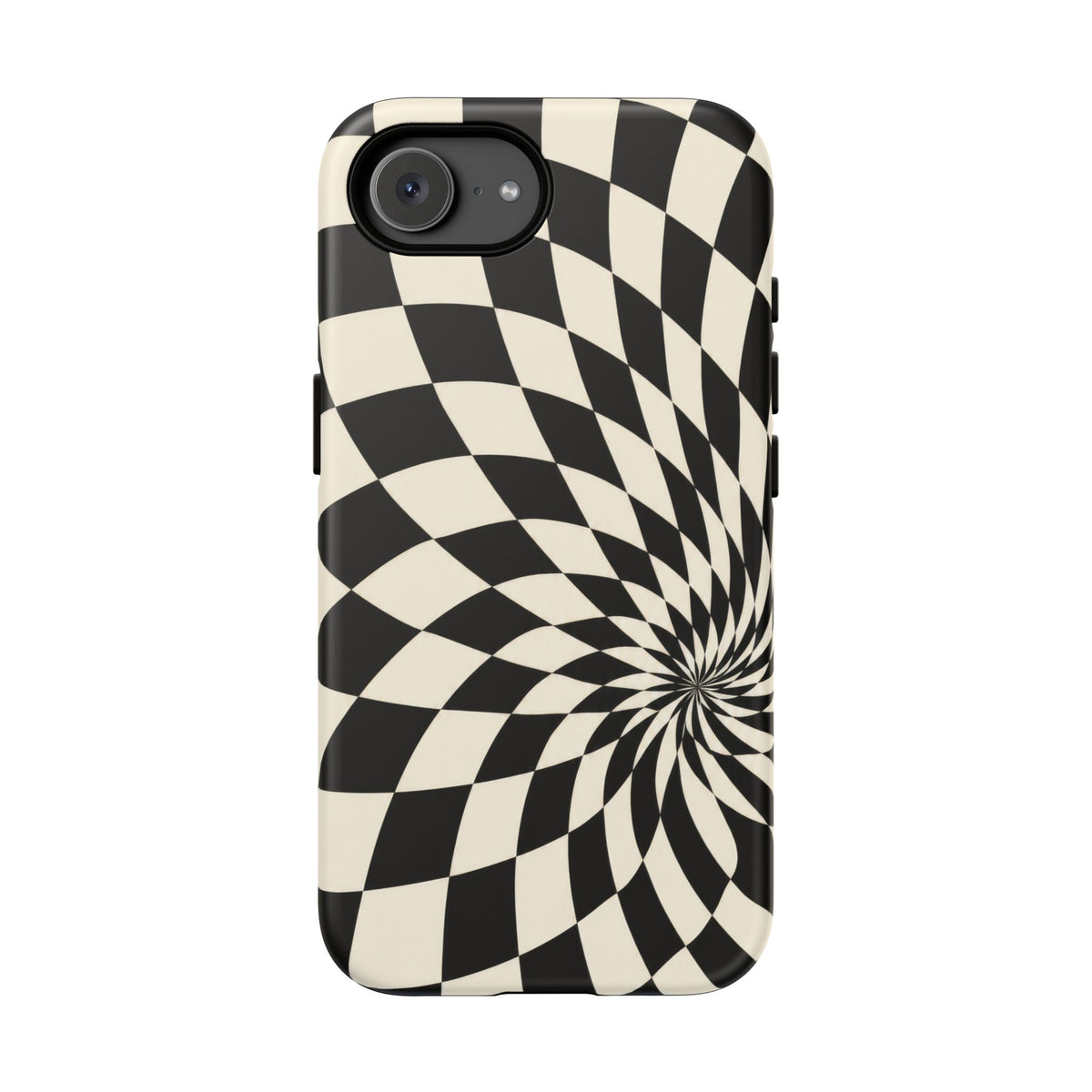Twist Theory iPhone Tough Case | Optical Checkerboard