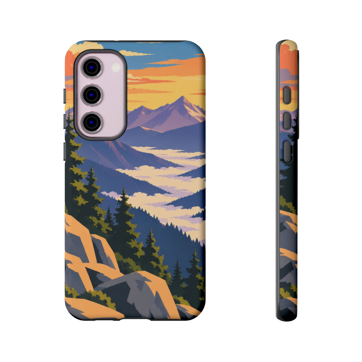 Misty Mountains — Amethyst Pass Samsung Galaxy Tough Case