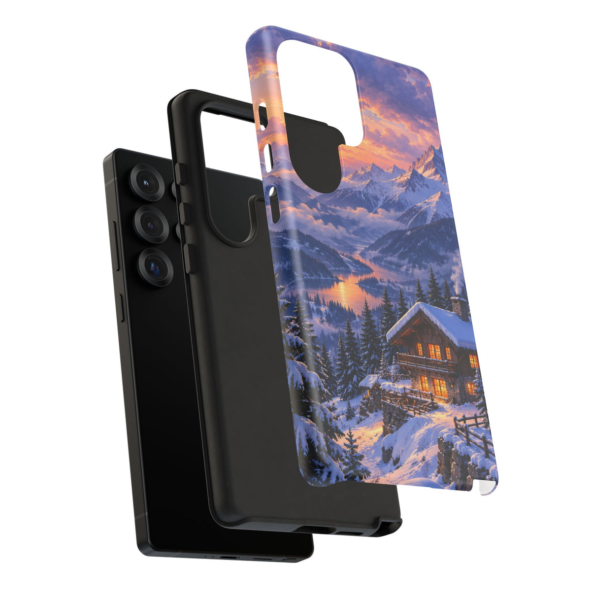 Alpine Hearth Samsung Galaxy Tough Case | winter cabin