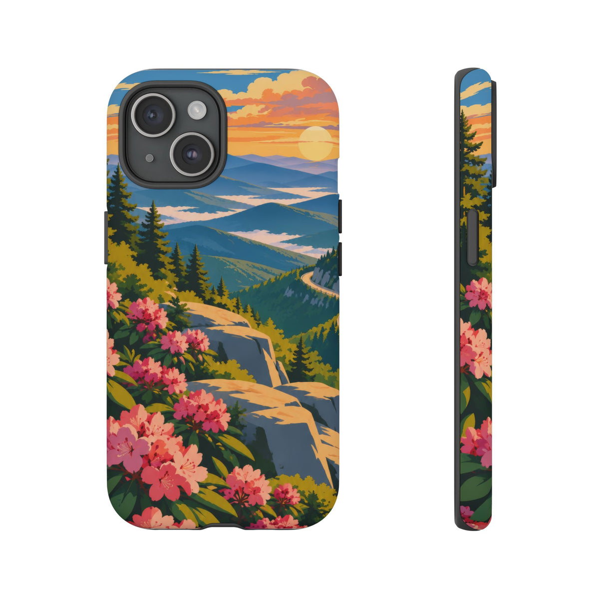 Blue Ridge Parkway — Ridgeway Bloom iPhone Tough Case