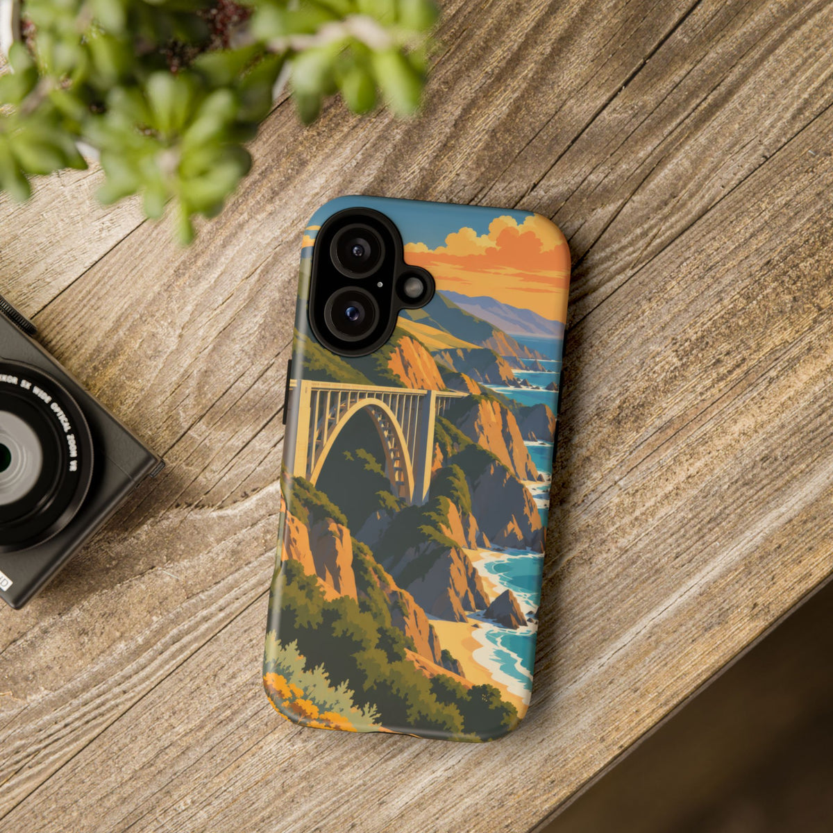 Big Sur — Coastal Arc iPhone Tough Case