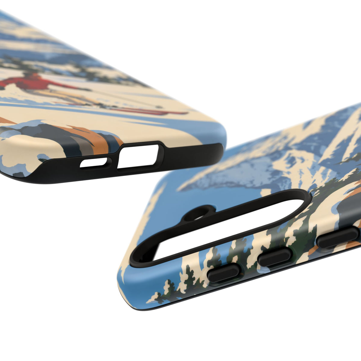 Swiss Skiing — Downhill Arc Samsung Galaxy Tough Case