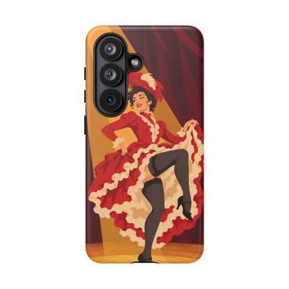 Moulin Rouge Dancer — Crimson Cabaret Samsung Galaxy Tough Case | cabaret dancer