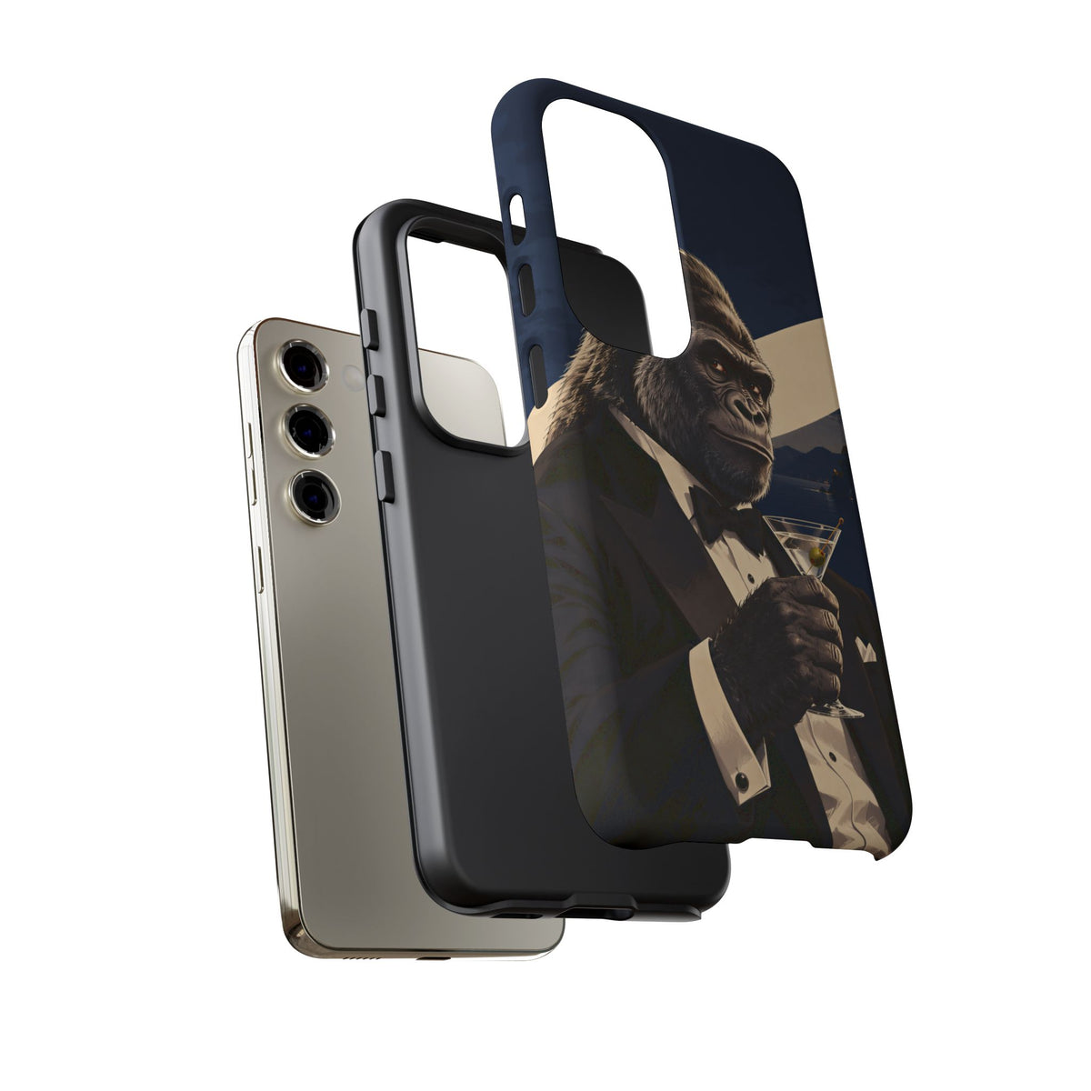 Tuxedo Gorilla Samsung Galaxy Tough Case | License to Peel
