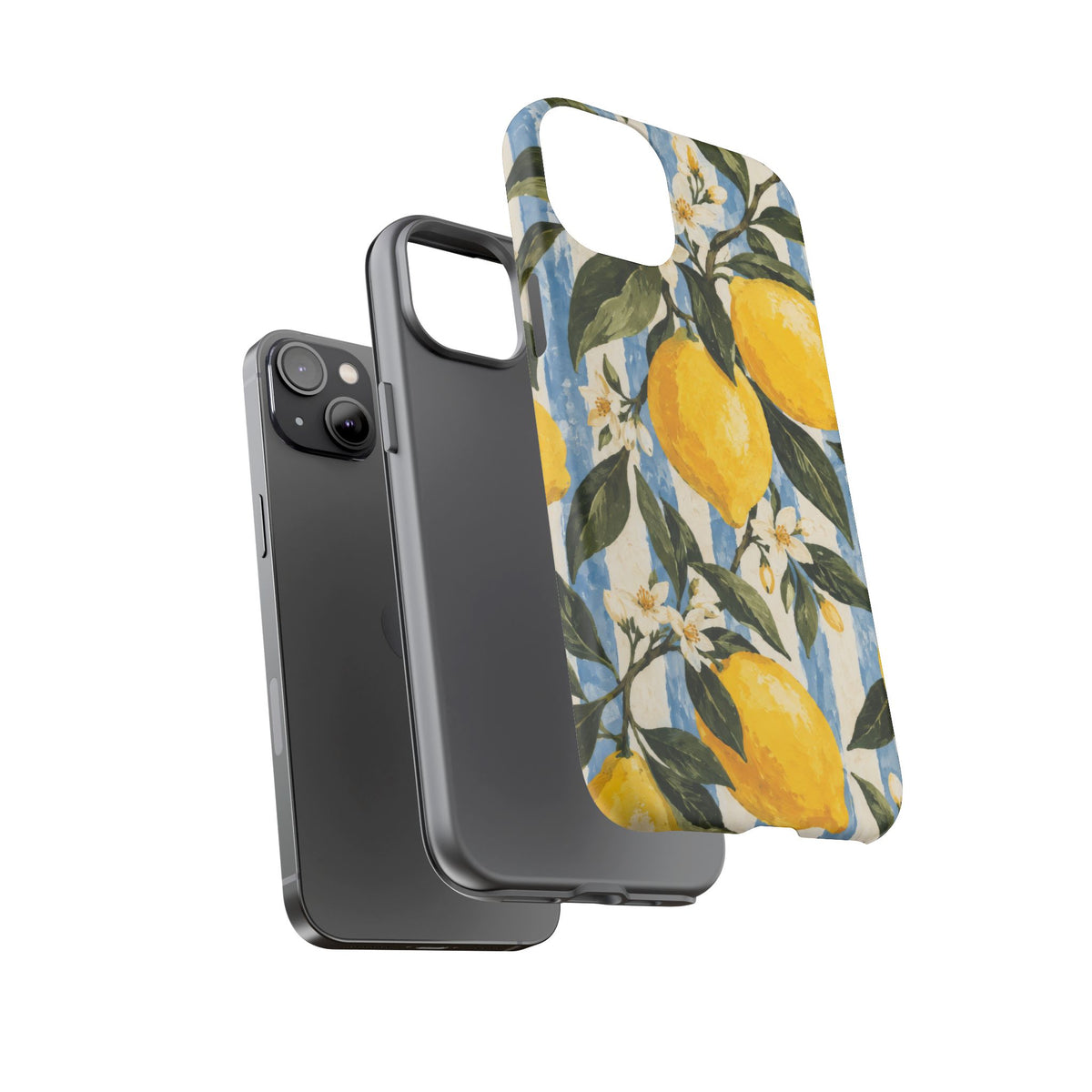 Riviera Lemons iPhone Tough Case | lemon print