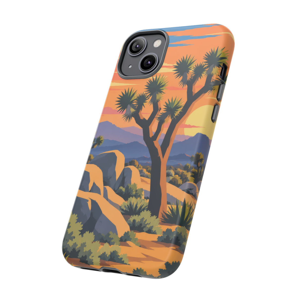 Joshua Tree — Desert Silhouettes iPhone Tough Case